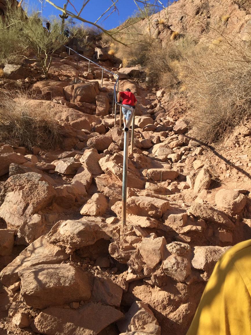 Hiking on sale camelback mountain